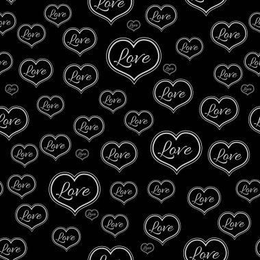 Sorunsuz siyah-beyaz desen f