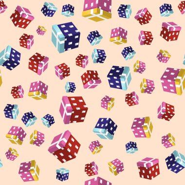 Sorunsuz arka plan hediye kutuları.
