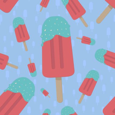 Dondurma pürüzsüz desen