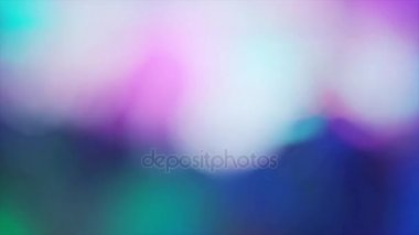 Renkli ufuk ışıkları hareket hızlı yanıp söner. Büyük renkli bulanıklık ışıkları hareket arka plan. Birçok parlak renk yuvarlak şekiller bokeh daireler juxtaposing. Şenlikli duygudurum kutlama yeni yıl partisi