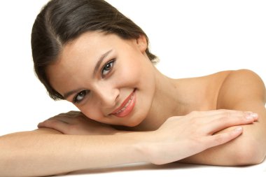  Güzel Genç Kadın Kameraya Bakıyor