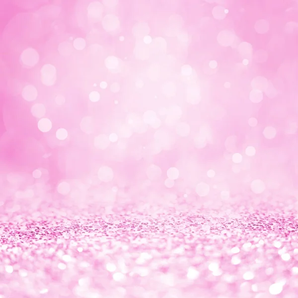 Light Pnik Sparkling Valentine Background — Stock Photo, Image