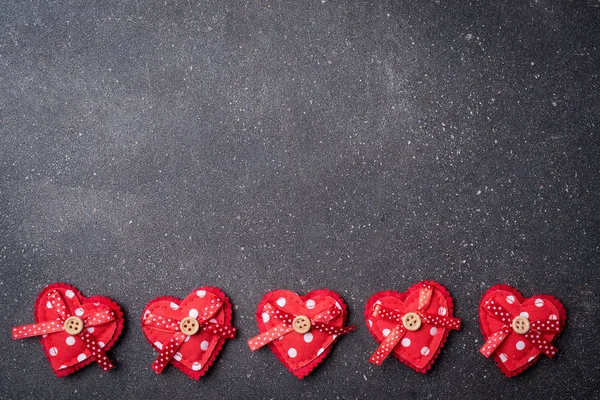 Fondo Del Día San Valentín Vista Superior — Foto de Stock