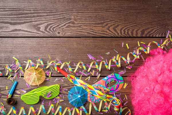 Festa colorida ou fundo de carnaval — Fotografia de Stock