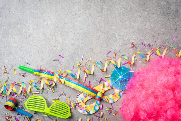 Carnaval ou aniversário festa fundo — Fotografia de Stock