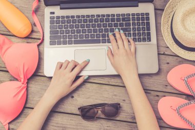 Yaz tatil hazırlıkları kavramı