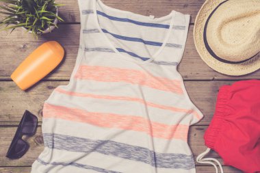 Erkekler plaj giysi ve aksesuarları ahşap tablo