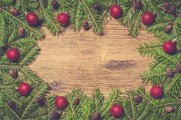 Christmas Background Top View — Stock Photo, Image