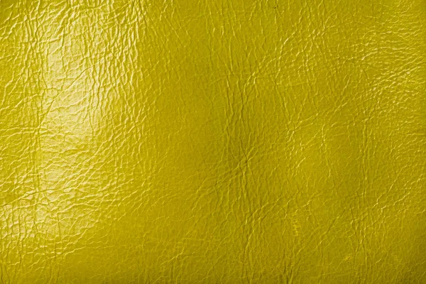 Texture cuir jaune — Photo