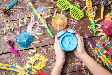 Yılbaşı kutlama arka plan