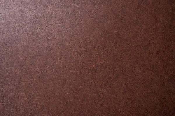Texture cuir marron . — Photo