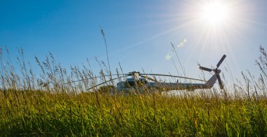 Helikopter ayakta alanında