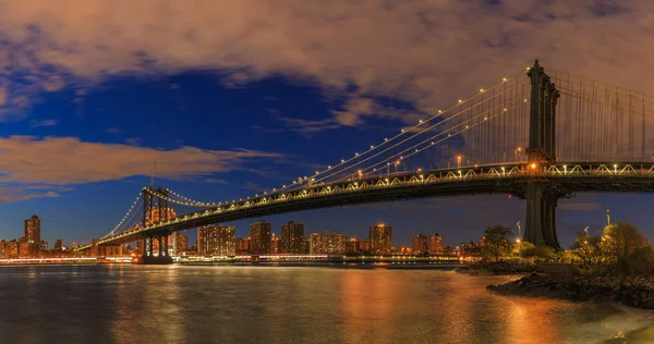 New York van de Brooklyn Bridge Park — Stockfoto