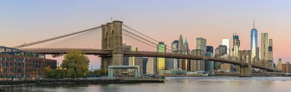 Nova Iorque do Brooklyn Bridge Park — Fotografia de Stock