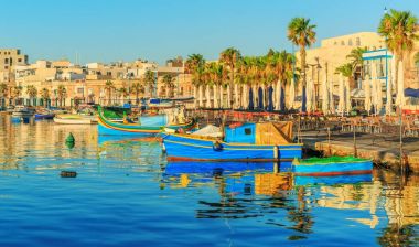 Balıkçı köyü Marsaxlokk Malta