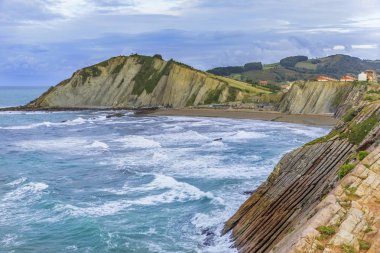 Zumaia Kuzey İspanya'flysch