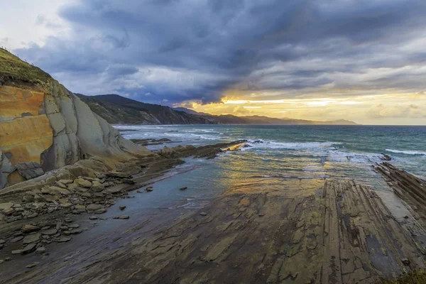 Zumaia Kuzey İspanya'flysch