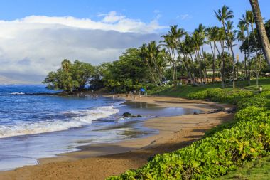 Kihei, Maui, Hawaii çevre Wailea Beach