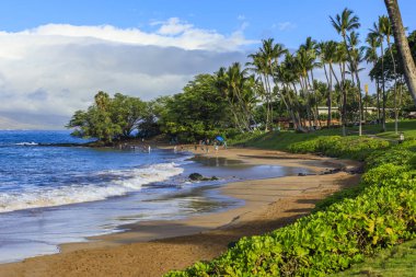 Wailea Beach near Kihei, Maui, Hawaii clipart