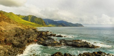 Kaena point devlet parkı Oahu, Hawaii