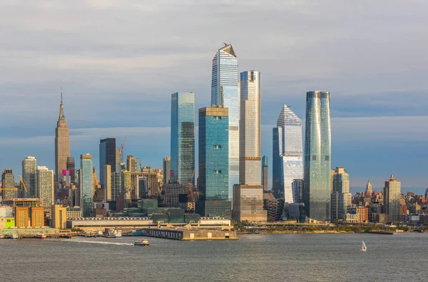 Blick Auf Die Westseite Der Manhattan Skyline Vom Hamilton Park — Stockfoto