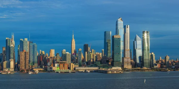 Vue West Side Manhattan Skyline Depuis Hamilton Park Weehawken Qui — Photo