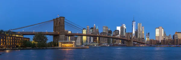 Brooklyn Bridge Landmark New York City — Stock Photo, Image