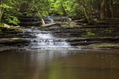 Beecher Creek Falls yan görünüm