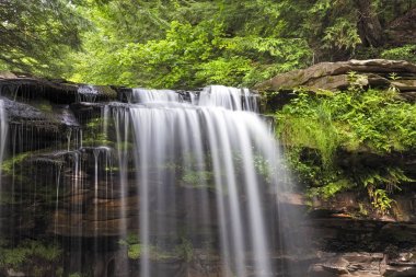 Beecher Creek Falls yan görünüm