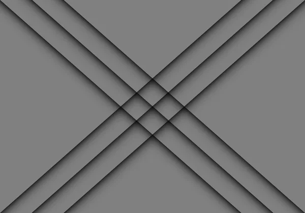 Linhas abstratas estilo de sobreposição gradiente diagonal no design cinza vetor de fundo moderno . — Vetor de Stock