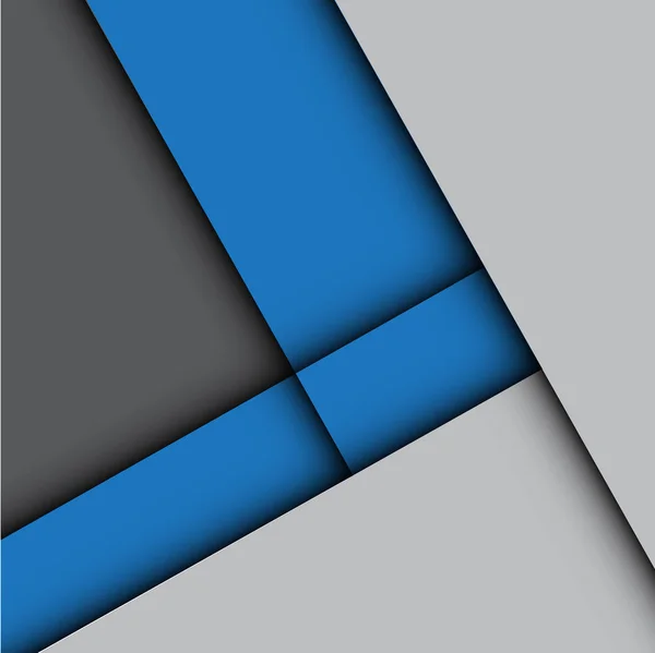 Flecha azul abstrata sobre design cinza moderna ilustração vetorial de fundo . —  Vetores de Stock