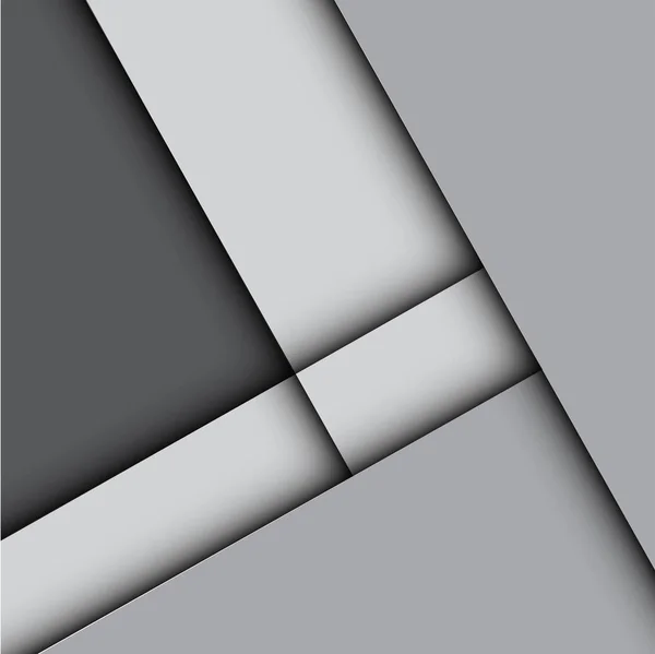 Abstrakt grå pil design modern bakgrund vektorillustration. — Stock vektor