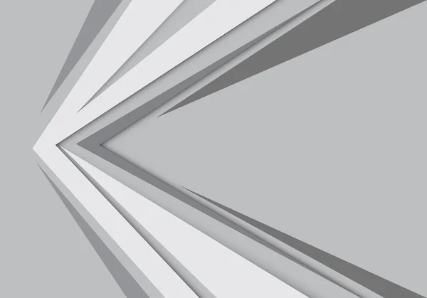 Abstrakt grå pil hastighet med tomt utrymme för texten plats design modern futuristisk kreativ bakgrund vektorillustration. — Stock vektor