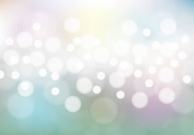 Yumuşak renk arka plan vektör çizim üzerinde soyut bokeh.