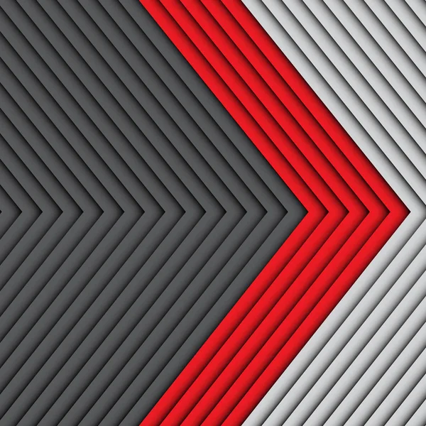 Resumen rojo sobre gris diseño moderno fondo textura vector ilustración . — Vector de stock