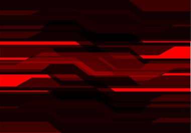 Soyut kırmızı çokgen teknoloji tasarım modern furturistic arka plan vektör çizim.
