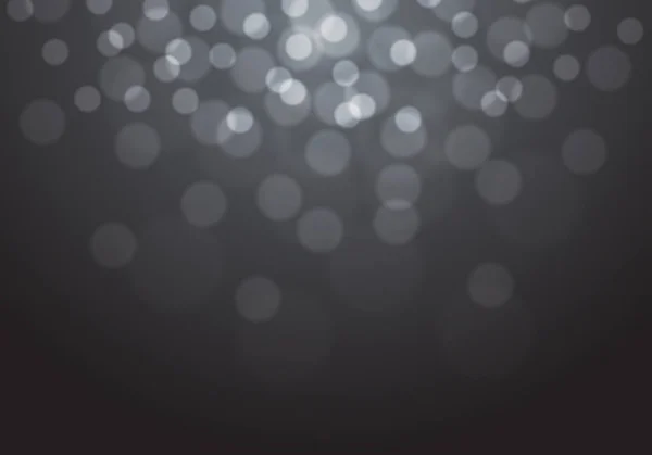 Luz Bokeh Blanco Abstracta Ilustración Vectores Fondo Lujo Diseño Gris — Vector de stock