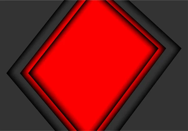 Abstrato Espaço Branco Vermelho Escuro Cinza Seta Design Moderno Futurista — Vetor de Stock