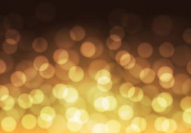 Soyut altın bokeh ışık gece lüks arka plan vektör çizim. 