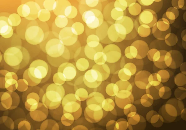 Gold Licht Bokeh Verschwimmen Luxus Hintergrund Vektor Illustration — Stockvektor