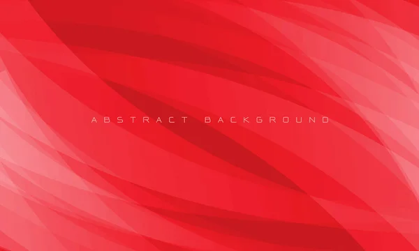 Abstract White Curve Overlap Red Design Modern Futuristic Background Vector — Stock Vector