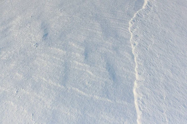 Śnieg podłoże naturalne na powierzchni rzeki w zimie — Zdjęcie stockowe