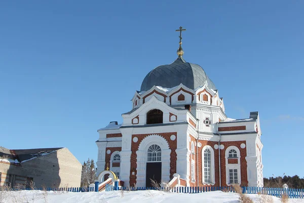 Church of the Intercession of the Most Holy Mother of God ,Russia, — Stock Photo, Image