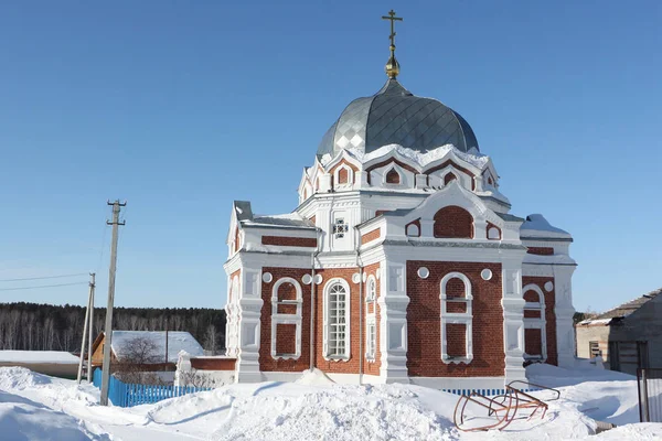 Church of the Intercession of the Most Holy Mother of God ,Russia, — Stock Photo, Image