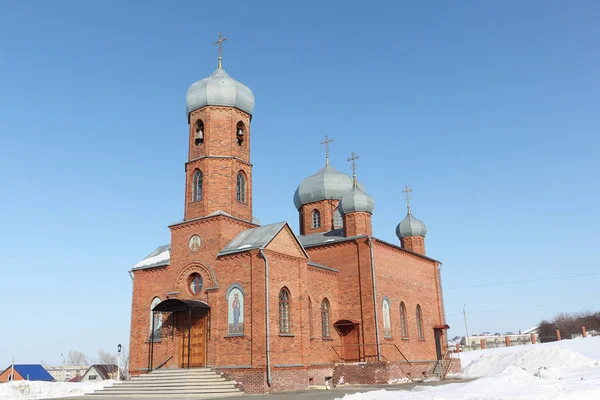Church of St. Panteleimon the Healer, Belokurikha town,Russia — Stock Photo, Image