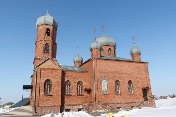 Church of St. Panteleimon the Healer, Belokurikha town,Russia — Stock Photo, Image