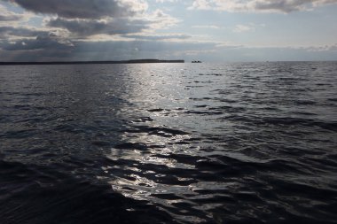 Sunset bulvarında göl