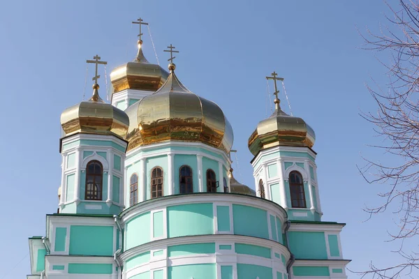 Catedral de la Santísima Trinidad, fragmento, ciudad de Perm, Rusia — Foto de Stock