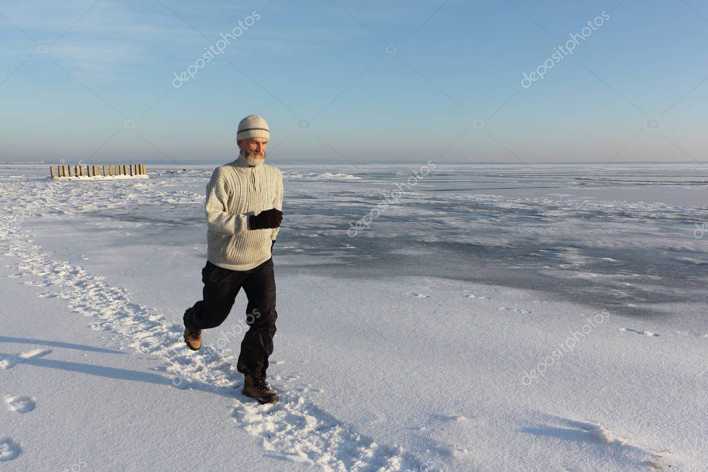 running with ice