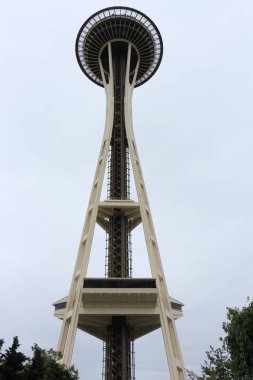 Seattle, Usa - Eylül 15: View to Space Needle 